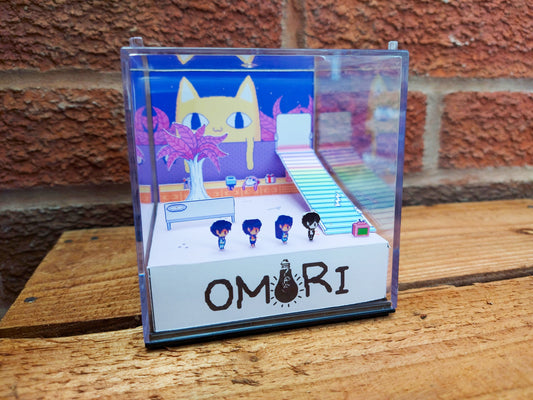 OMORI - Neighbor's Room - Game Cube Diorama