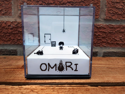 OMORI - White Space - Game Cube Diorama