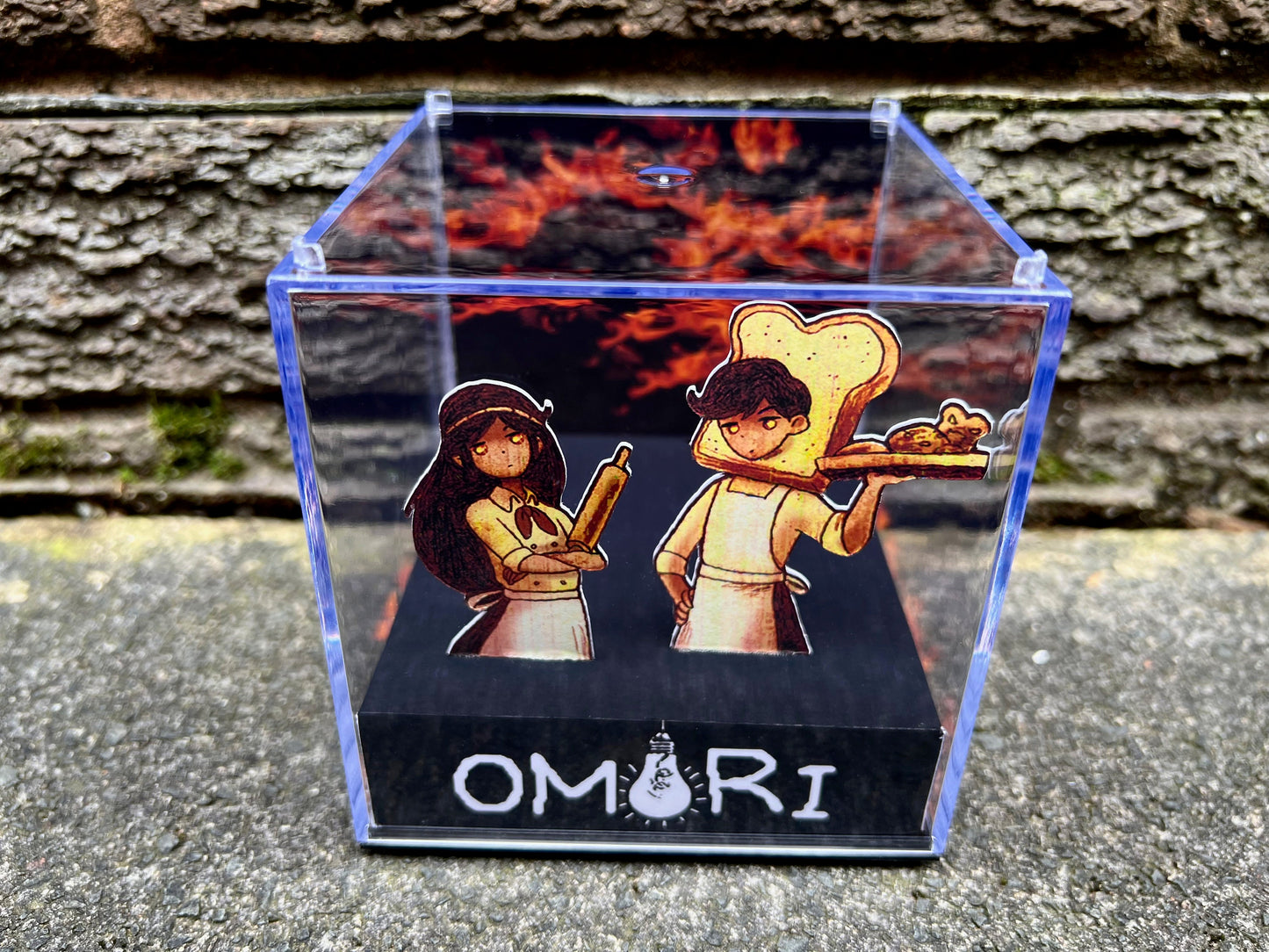 OMORI - Unbread Twins - Game Cube Diorama