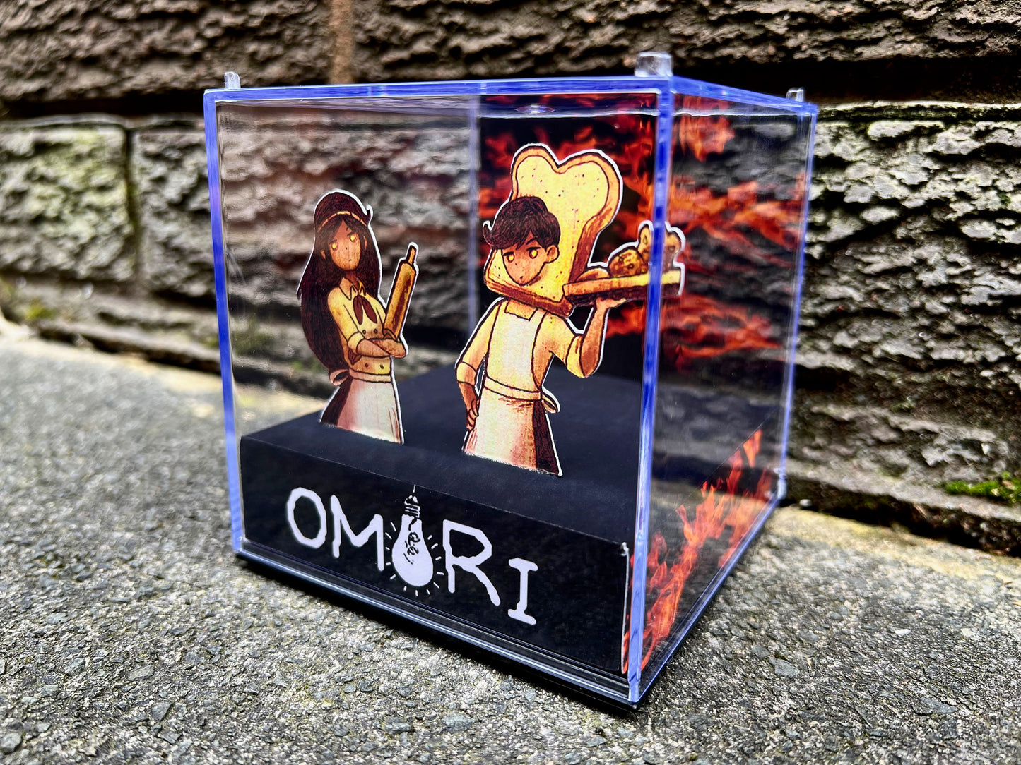 OMORI - Unbread Twins - Game Cube Diorama