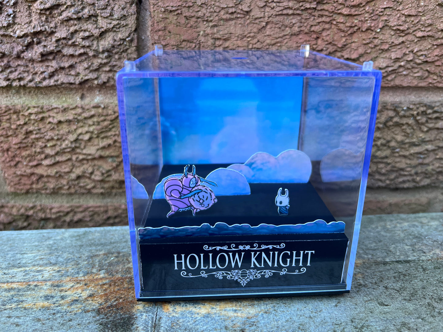 HOLLOW KNIGHT - Dung Defender - 3D Game Cube Diorama