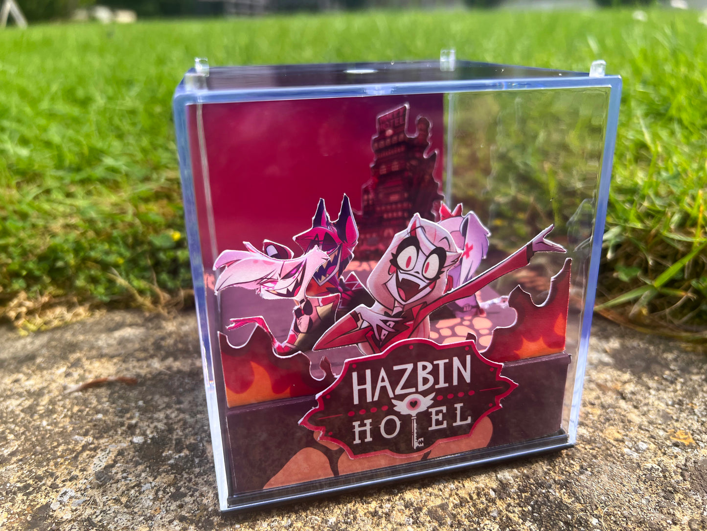 HAZBIN HOTEL - 3D Game Cube Diorama