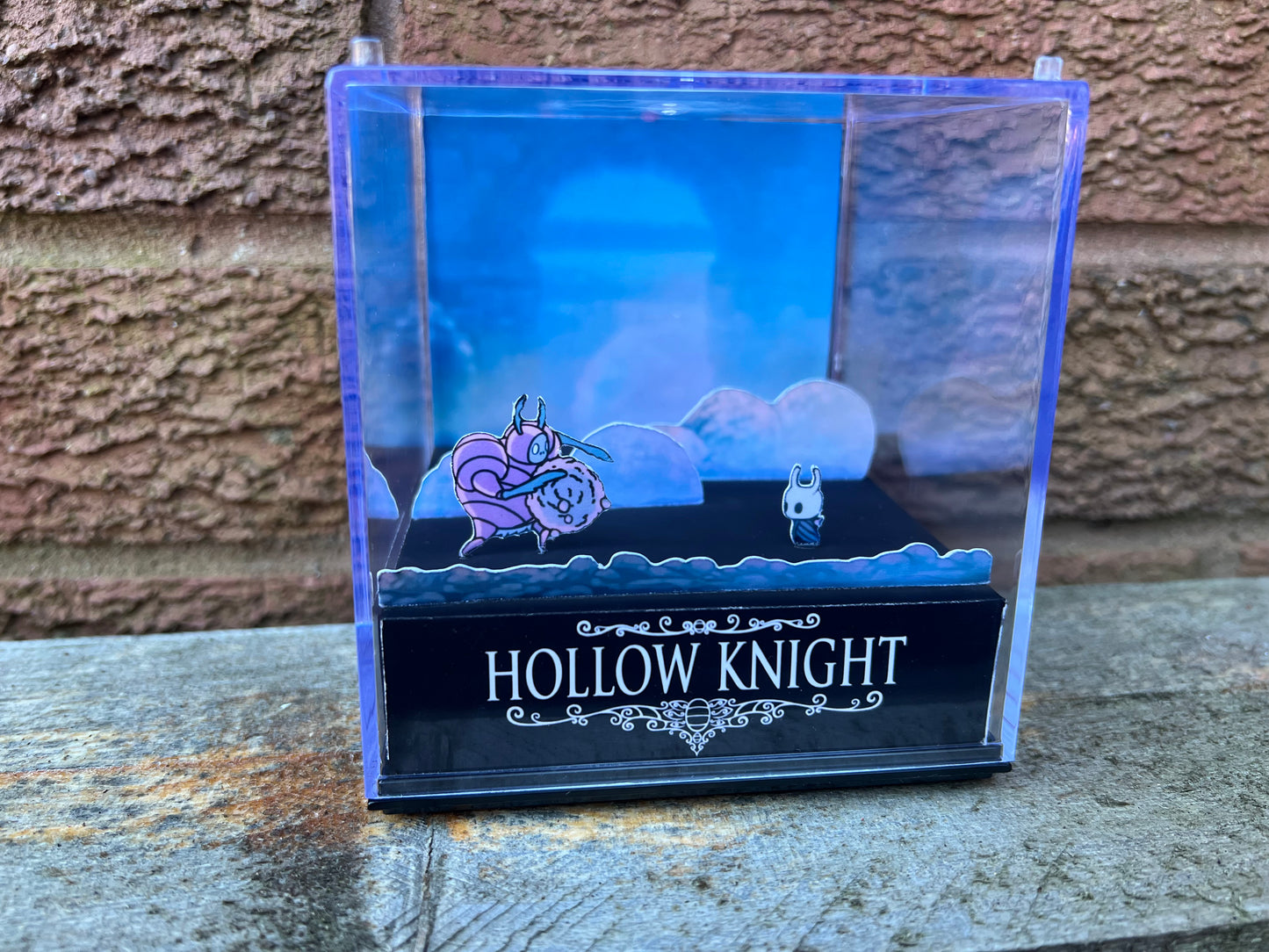 HOLLOW KNIGHT - Dung Defender - 3D Game Cube Diorama