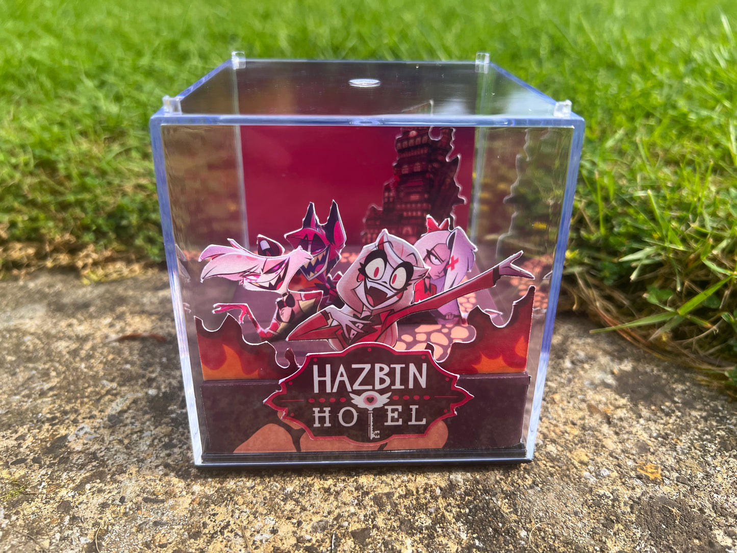 HAZBIN HOTEL - 3D Game Cube Diorama