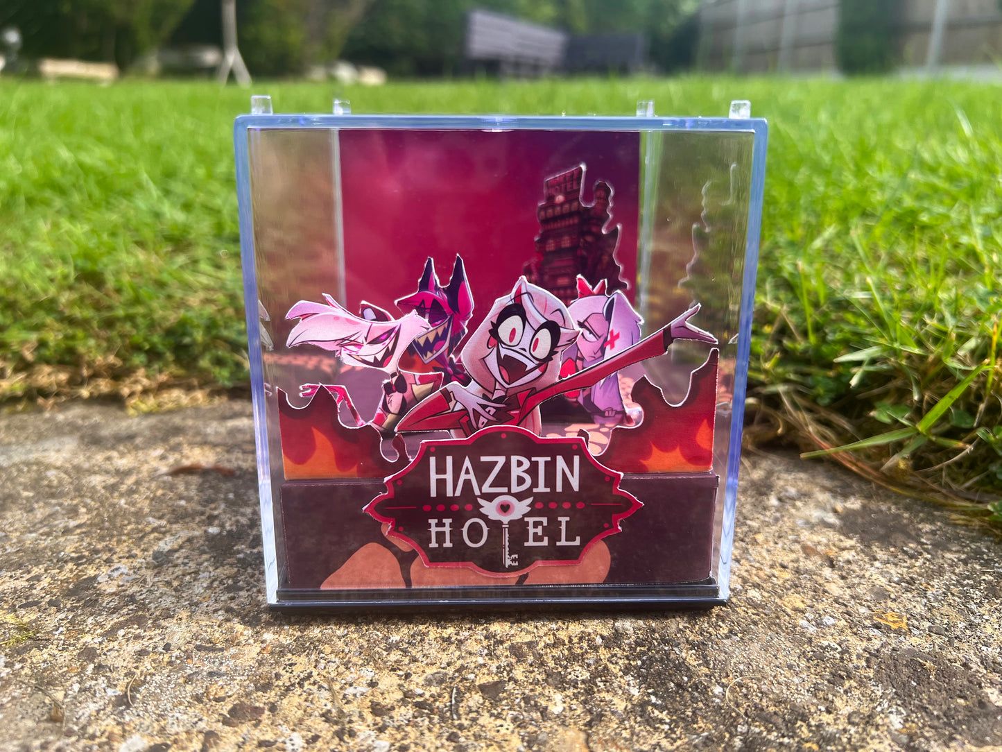 HAZBIN HOTEL - 3D Game Cube Diorama