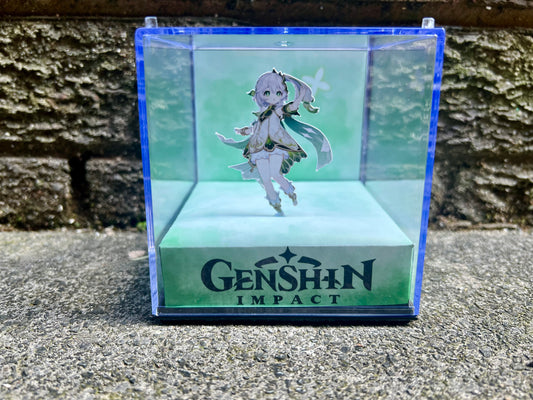 GENSHIN IMPACT - Nahida - 3D Game Cube Diorama