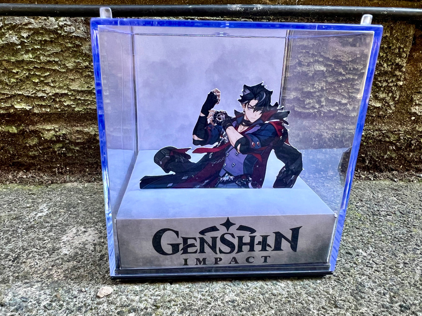 GENSHIN IMPACT - Wriothesley - 3D Game Cube Diorama