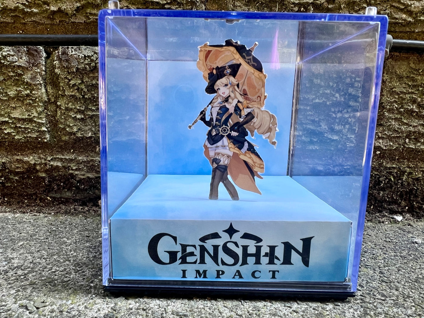 GENSHIN IMPACT - Navia - 3D Game Cube Diorama