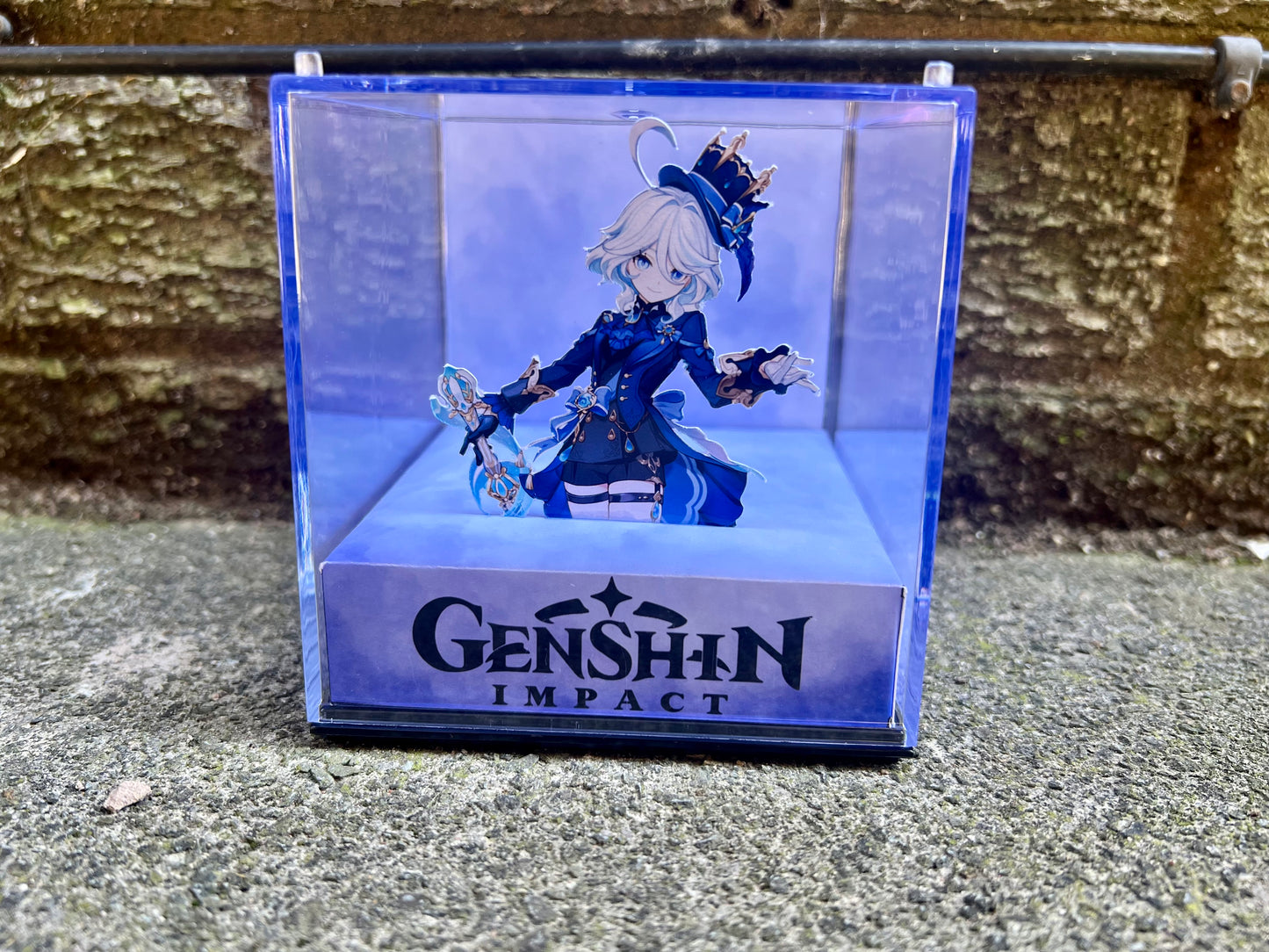 GENSHIN IMPACT - Furina - 3D Game Cube Diorama