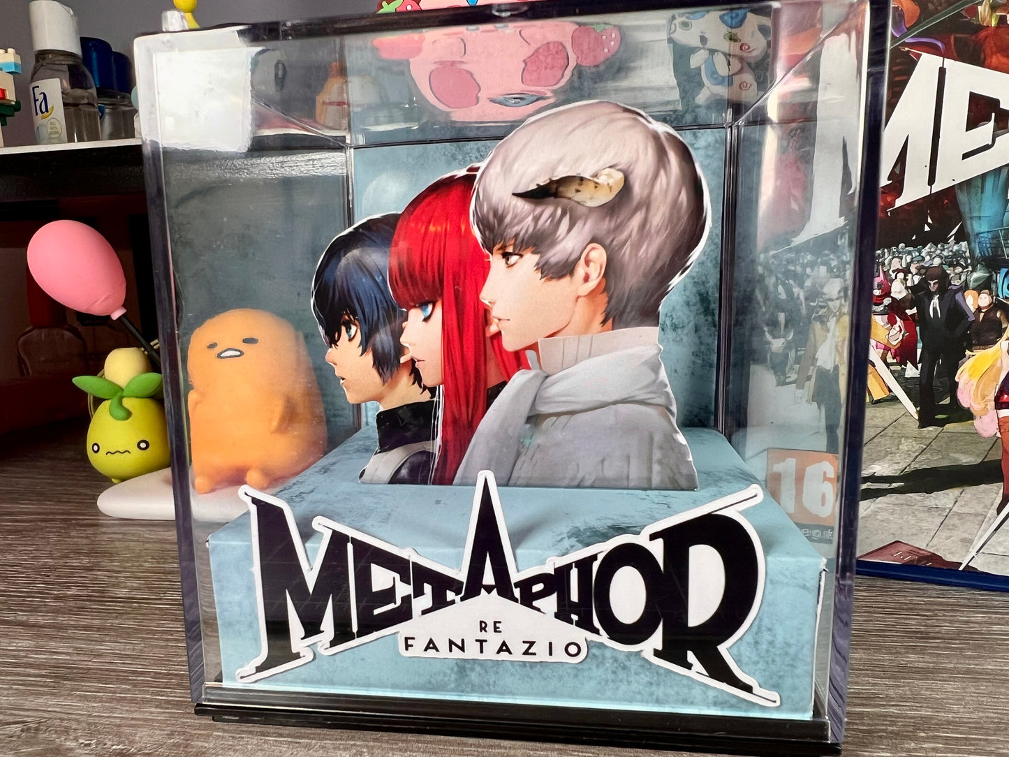 Metaphor ReFantazio Party - 3D Game Cube Diorama