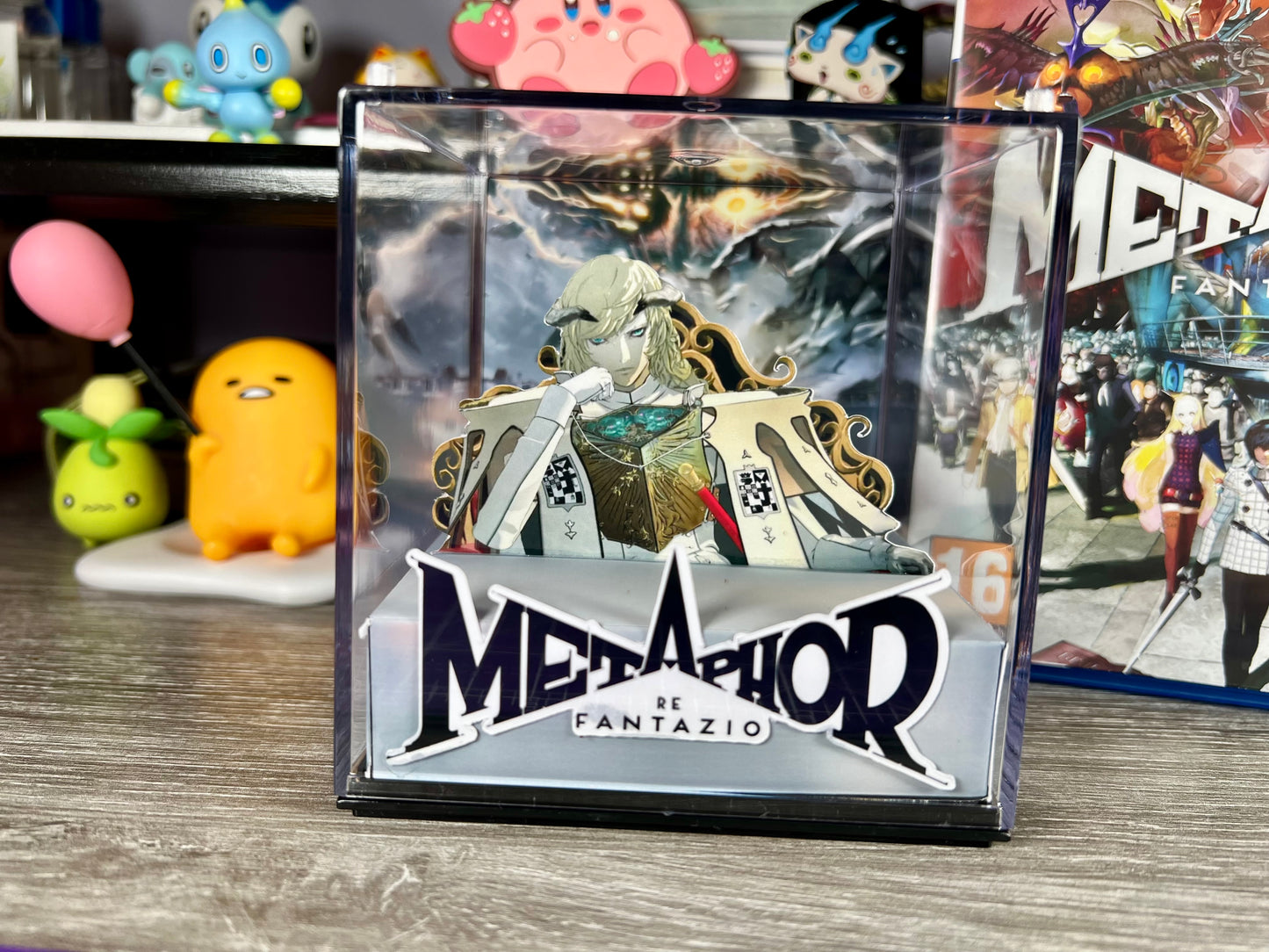 Metaphor ReFantazio Louis Guiabern - 3D Game Cube Diorama