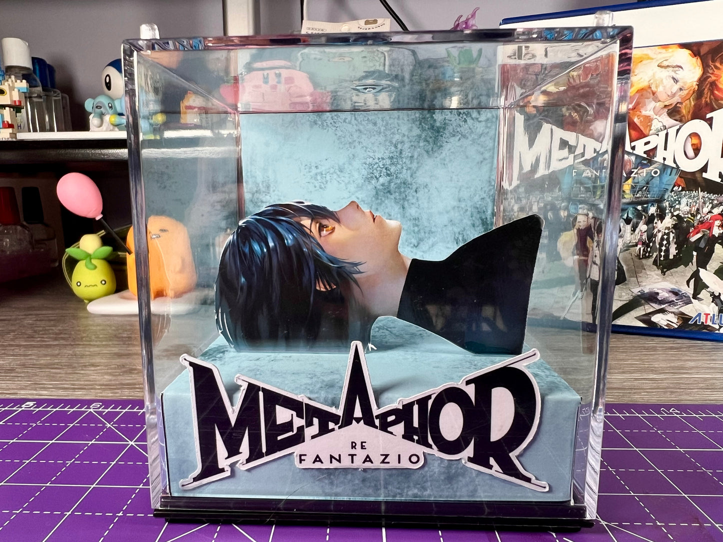 Metaphor ReFantazio Protagonist - 3D Game Cube Diorama