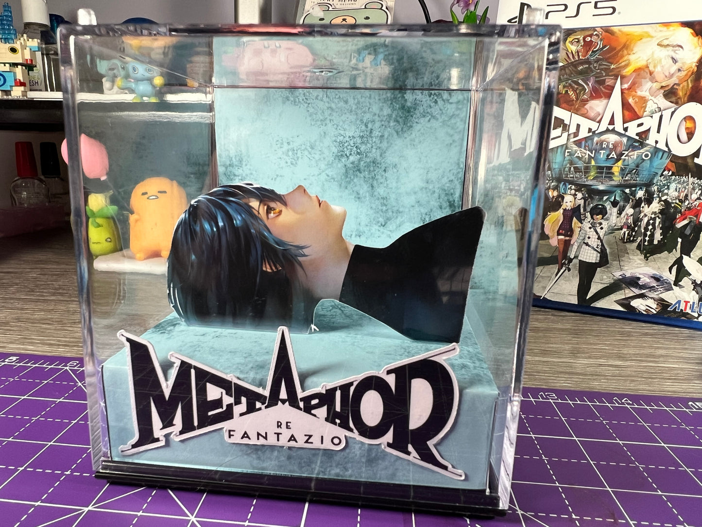 Metaphor ReFantazio Protagonist - 3D Game Cube Diorama