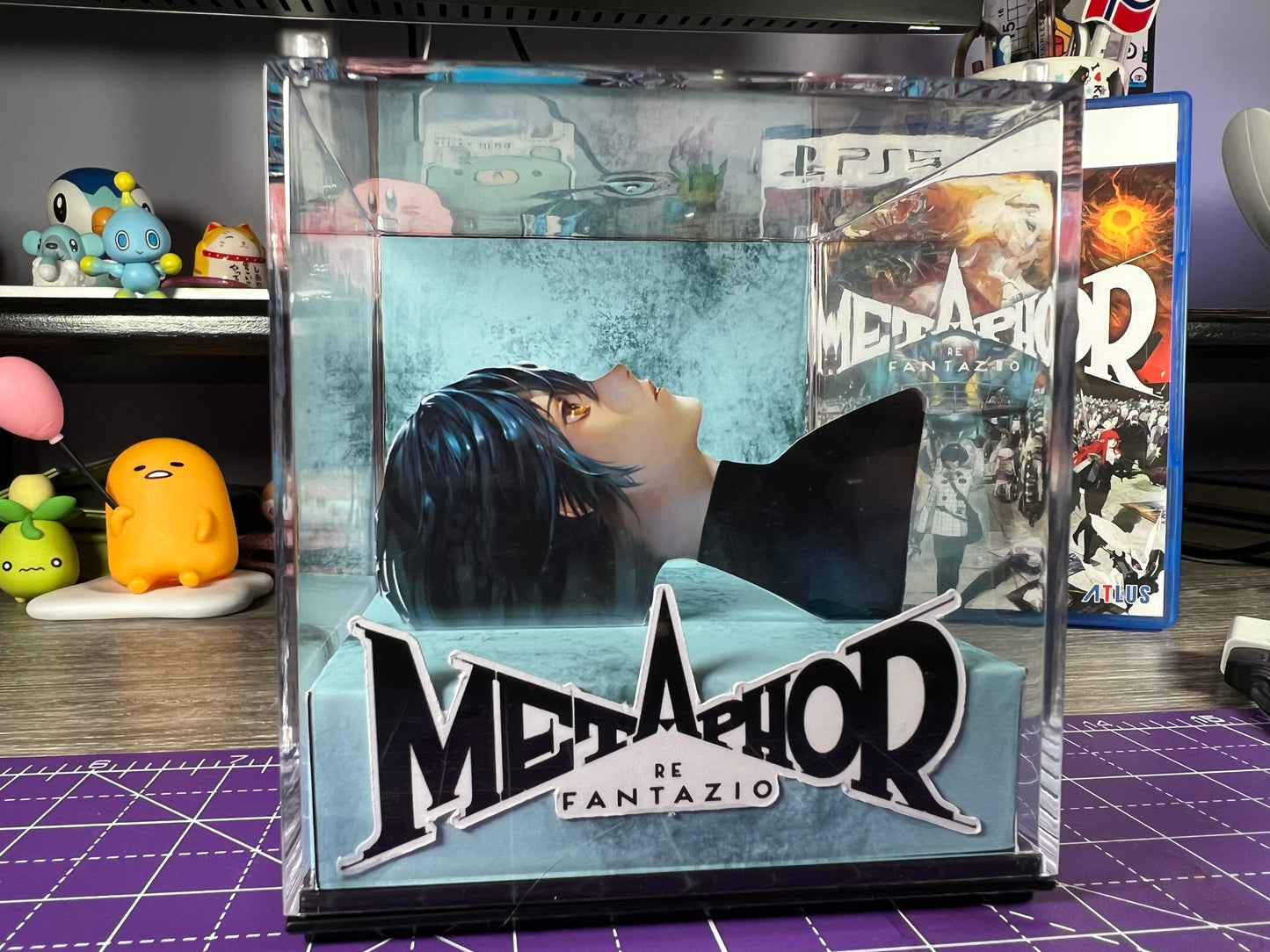 Metaphor ReFantazio Protagonist - 3D Game Cube Diorama