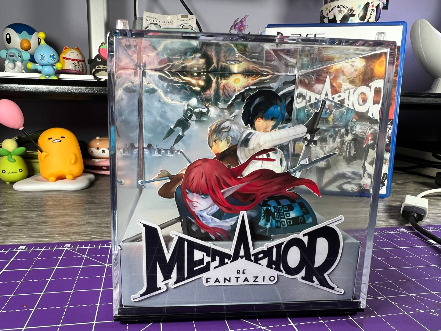 Metaphor ReFantazio - 3D Game Cube Diorama