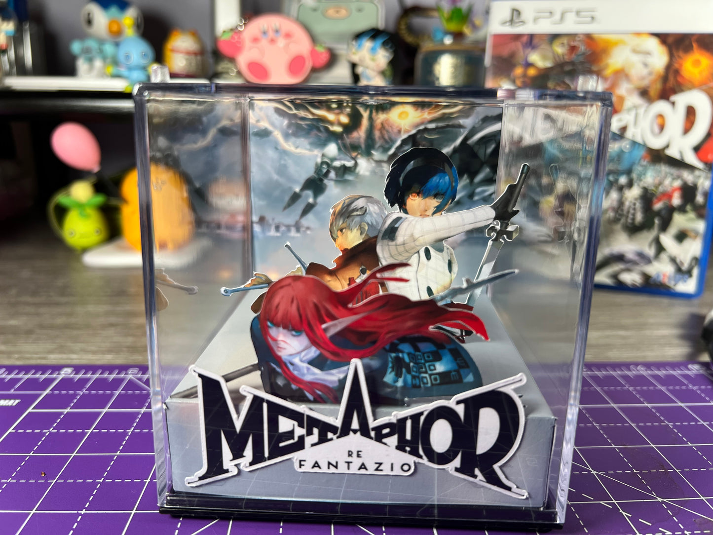 Metaphor ReFantazio - 3D Game Cube Diorama