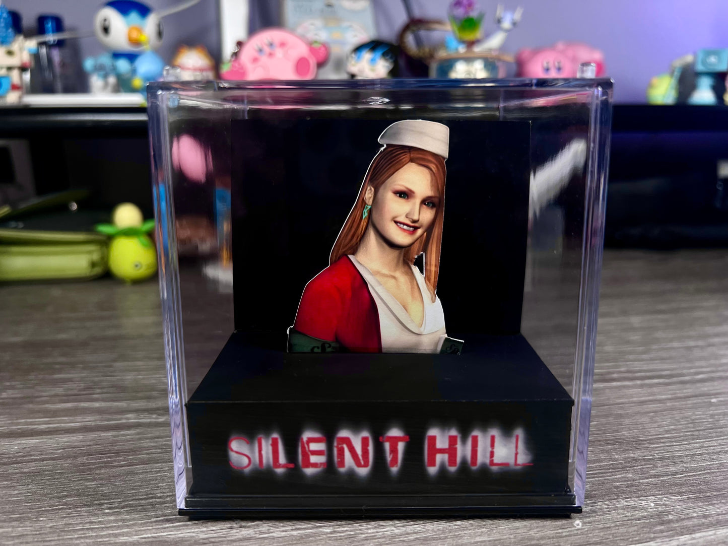 Silent Hill 1 - DOUBLE SIDED Nurse Lisa - 3D Game Cube Diorama