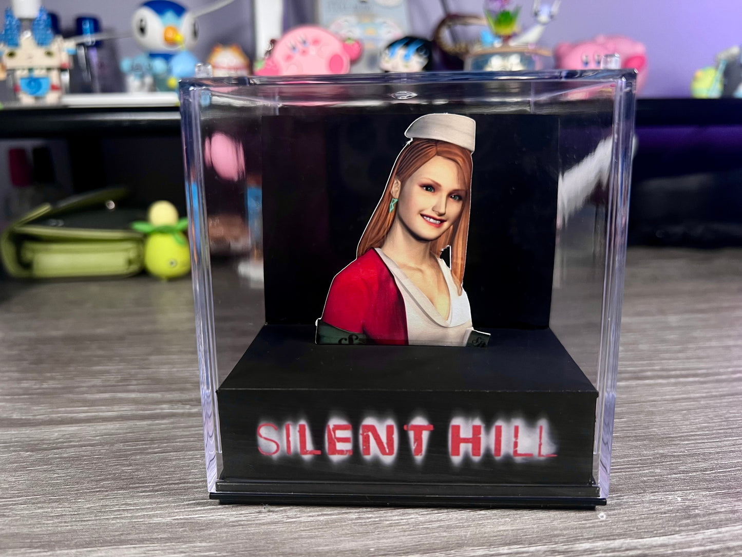 Silent Hill 1 - DOUBLE SIDED Nurse Lisa - 3D Game Cube Diorama