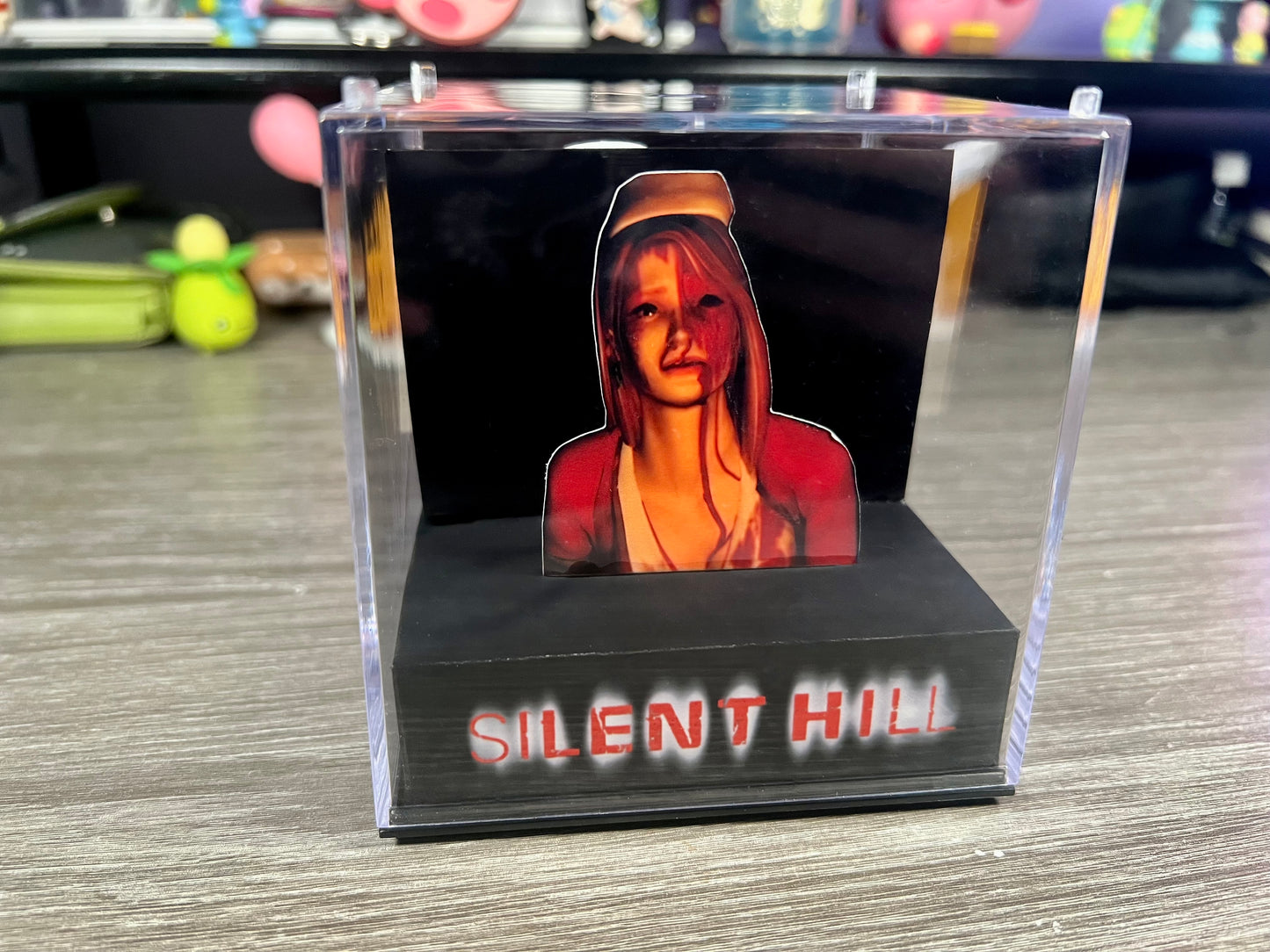 Silent Hill 1 - DOUBLE SIDED Nurse Lisa - 3D Game Cube Diorama