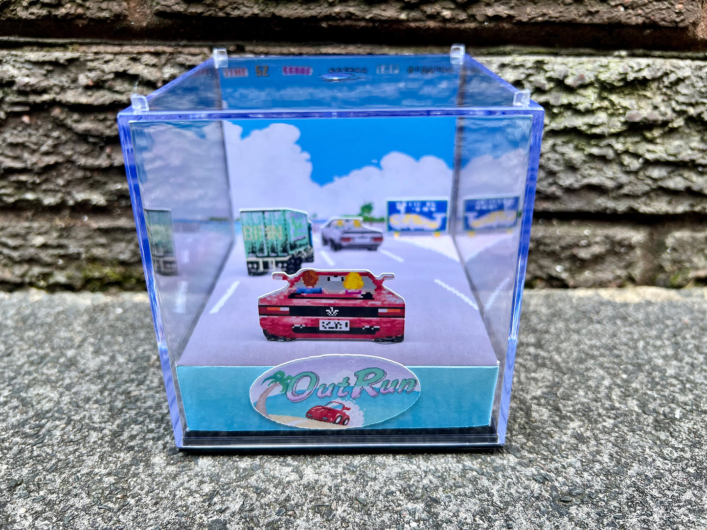 OUT RUN - Game Cube Diorama