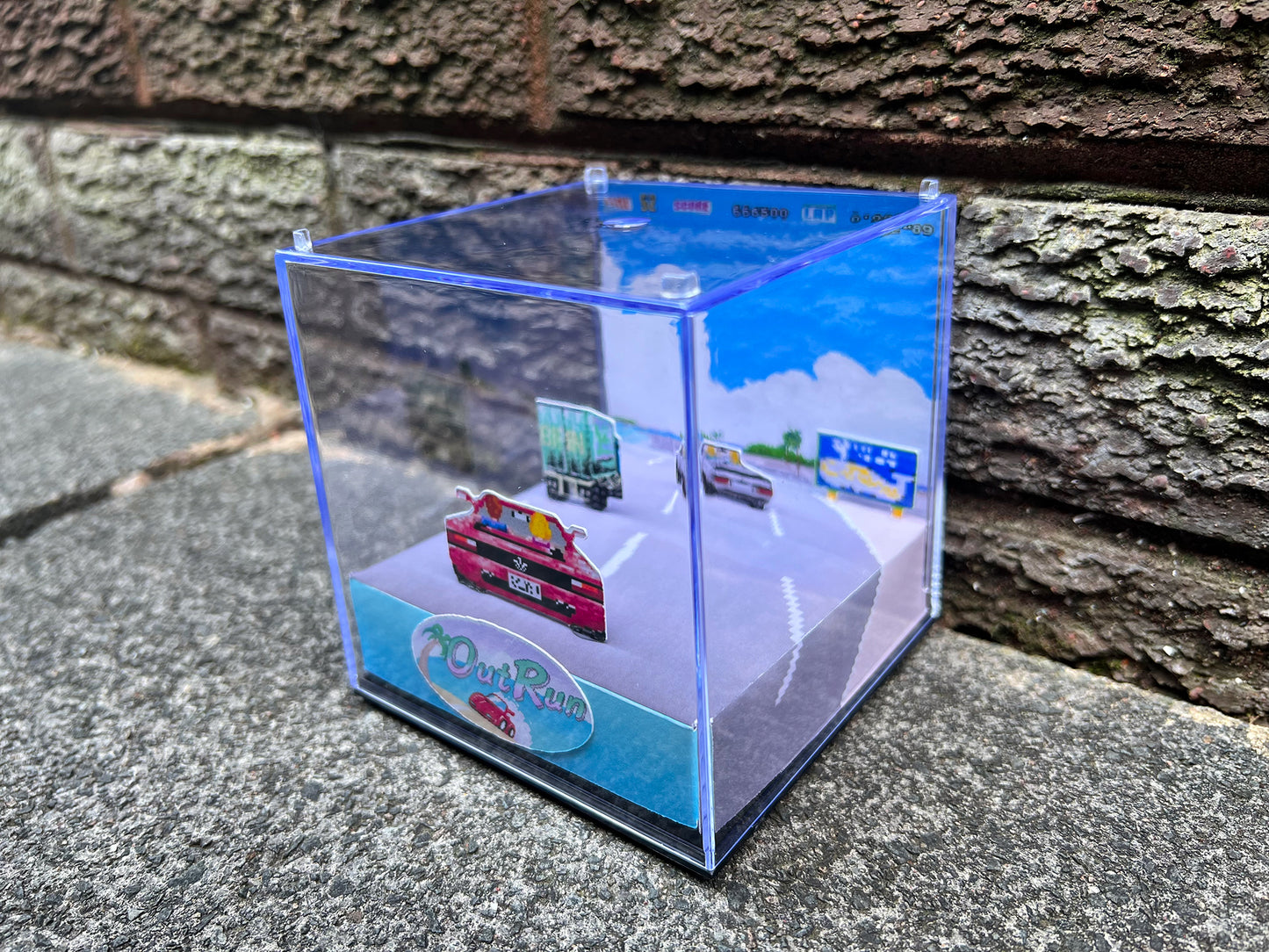 OUT RUN - Game Cube Diorama