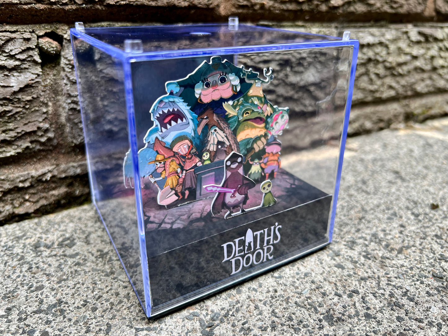 DEATH'S DOOR - 3D Game Cube Diorama