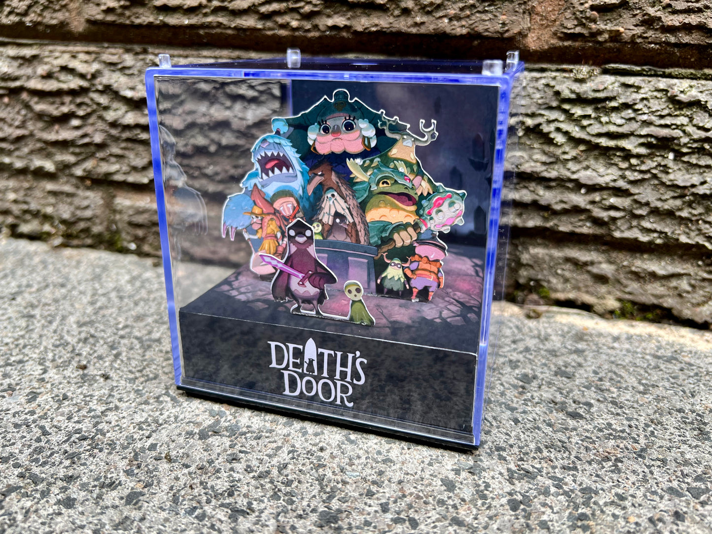 DEATH'S DOOR - 3D Game Cube Diorama