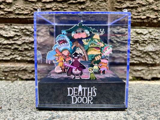 DEATH'S DOOR - 3D Game Cube Diorama