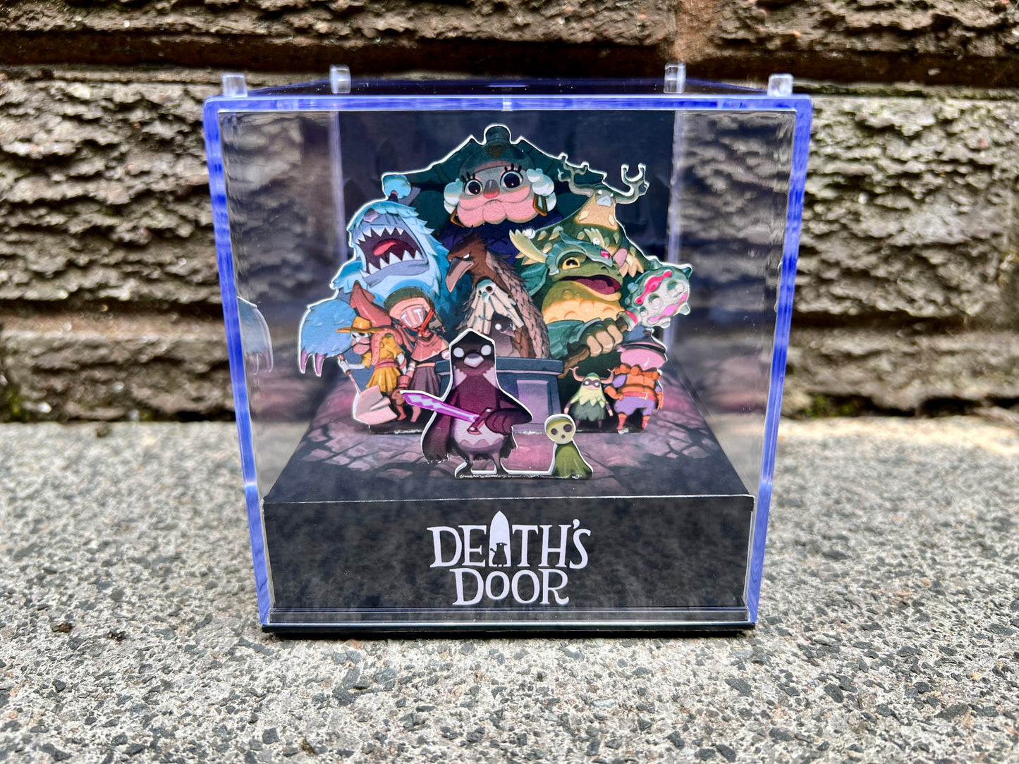 DEATH'S DOOR - 3D Game Cube Diorama