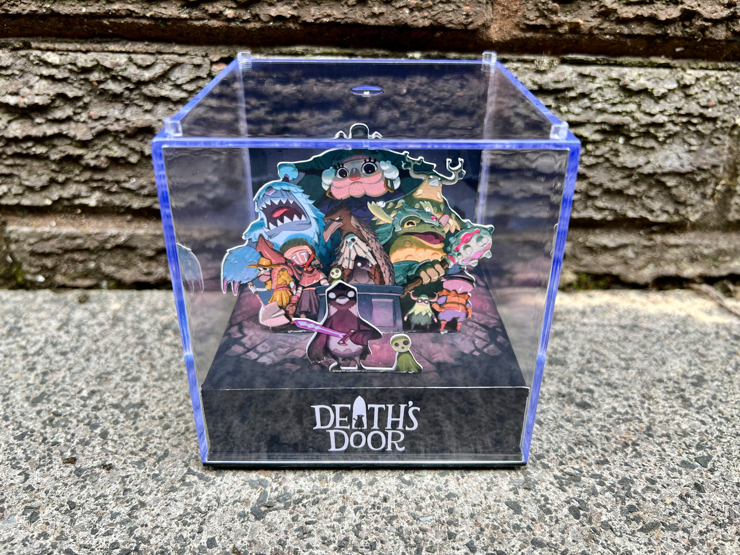 DEATH'S DOOR - 3D Game Cube Diorama