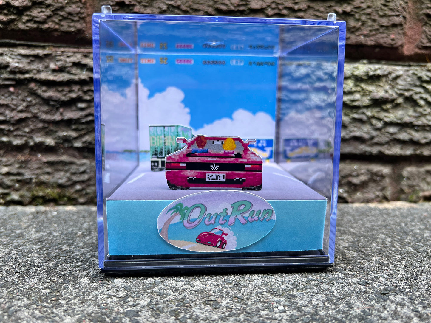 OUT RUN - Game Cube Diorama