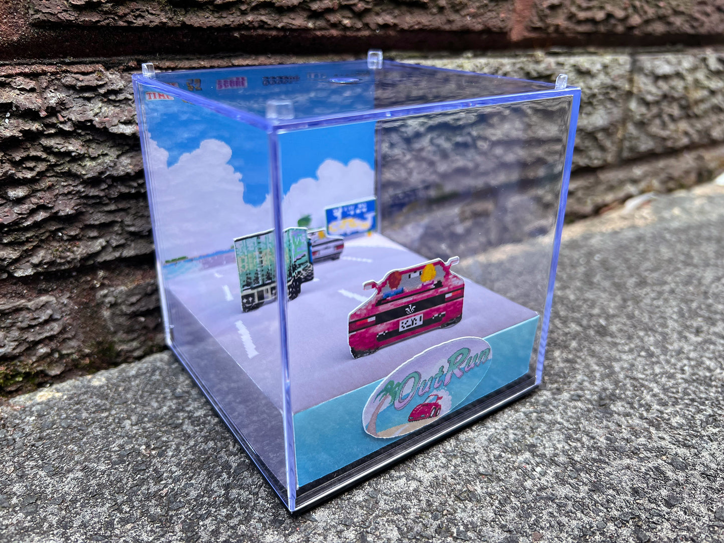 OUT RUN - Game Cube Diorama