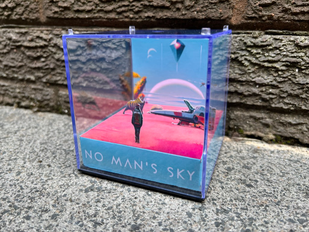 NO MAN'S SKY - 3D Game Cube Diorama