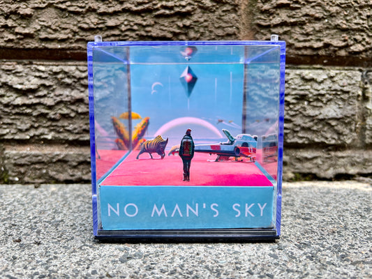 NO MAN'S SKY - 3D Game Cube Diorama