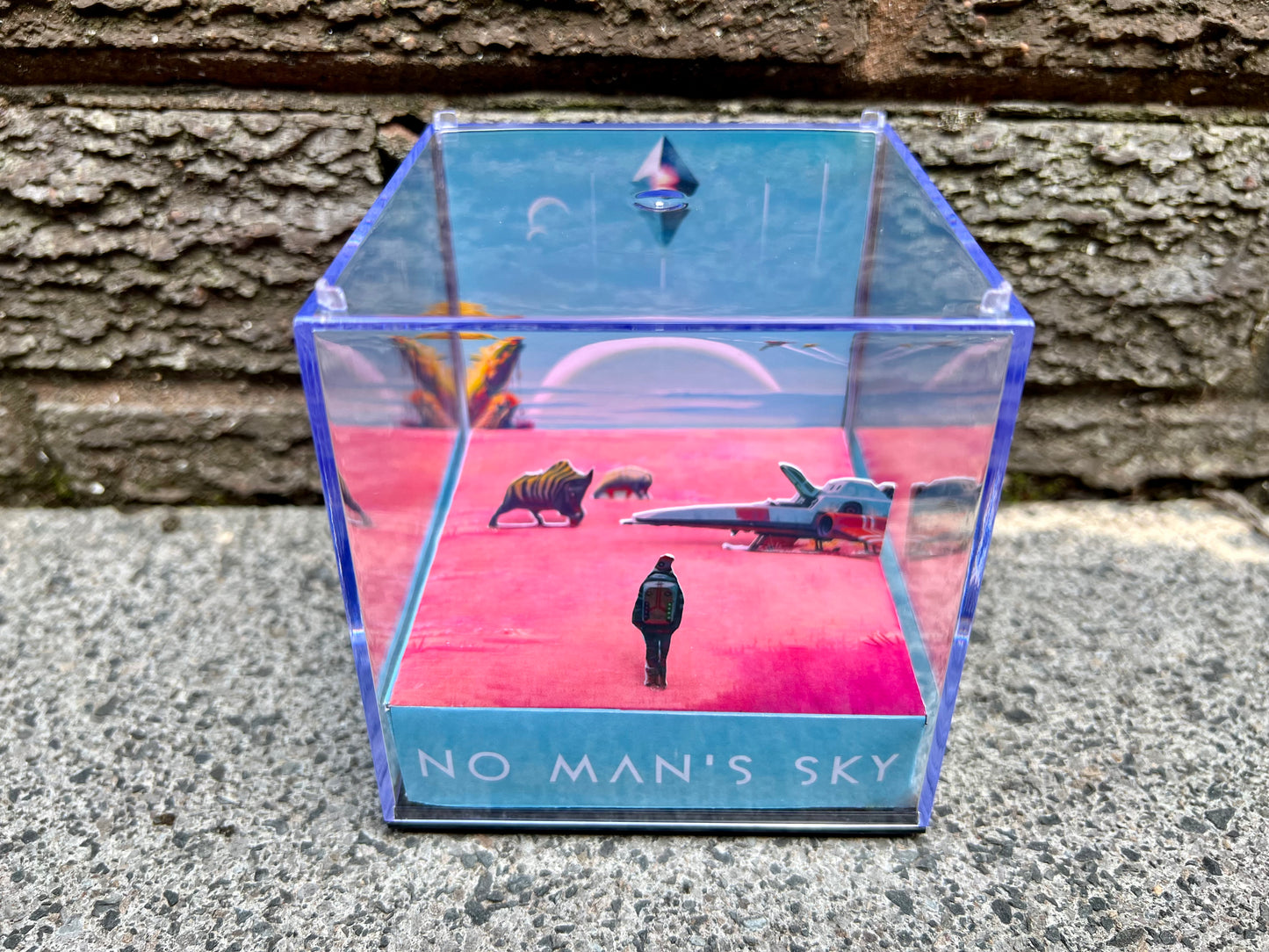 NO MAN'S SKY - 3D Game Cube Diorama