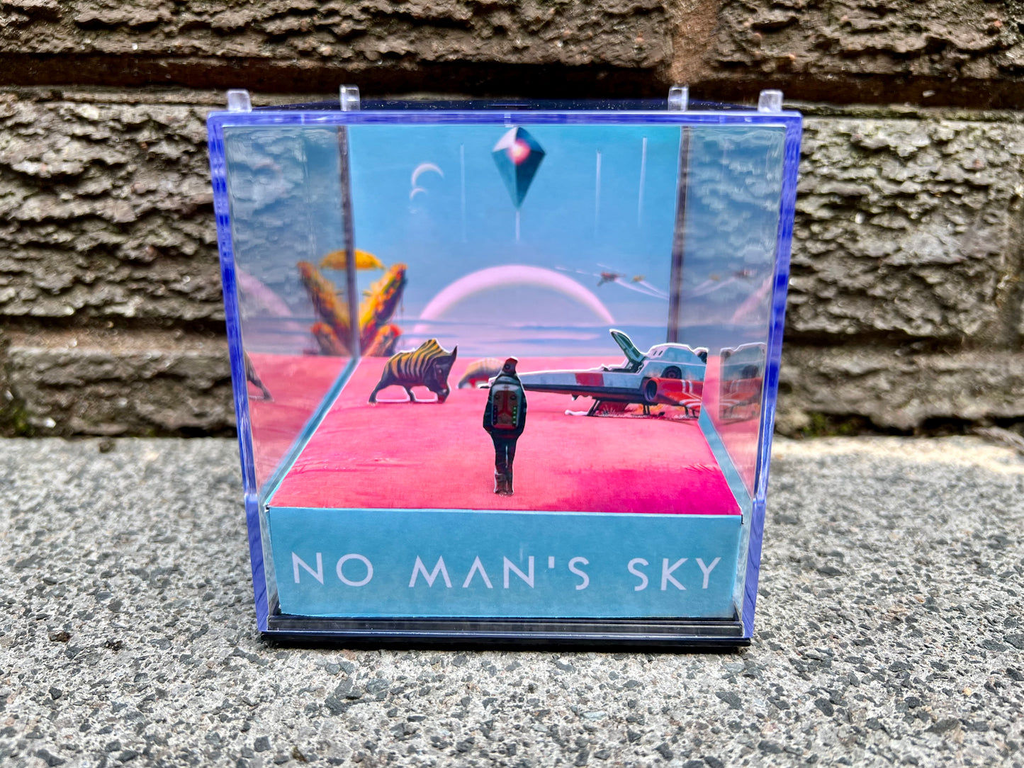 NO MAN'S SKY - 3D Game Cube Diorama