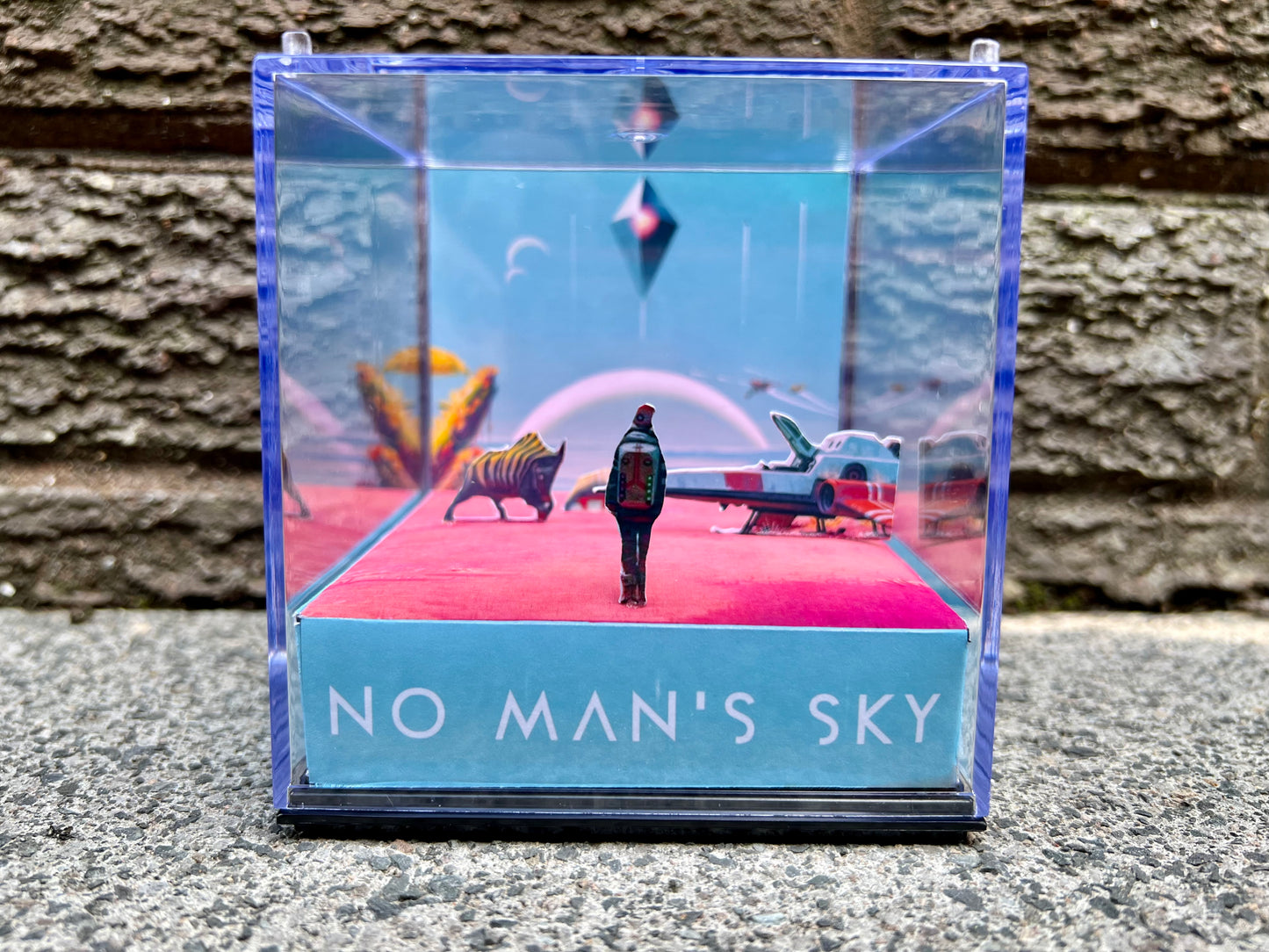 NO MAN'S SKY - 3D Game Cube Diorama