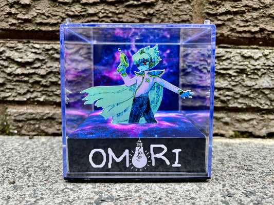 OMORI SPACE BOYFRIEND - 3D Game Cube Diorama