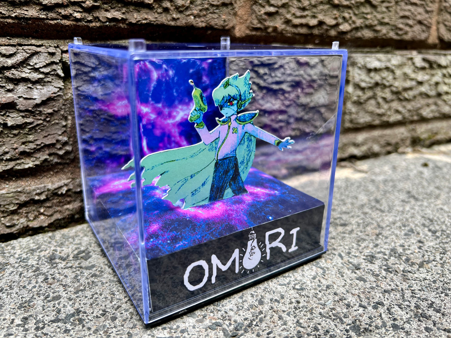 OMORI SPACE BOYFRIEND - 3D Game Cube Diorama