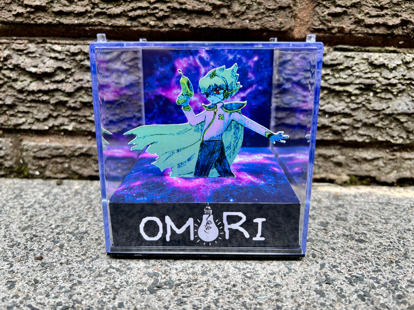 OMORI SPACE BOYFRIEND - 3D Game Cube Diorama