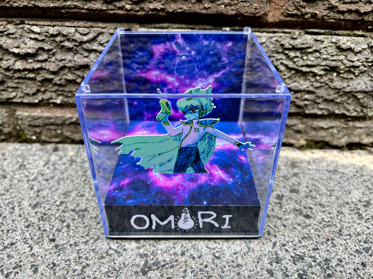 OMORI SPACE BOYFRIEND - 3D Game Cube Diorama