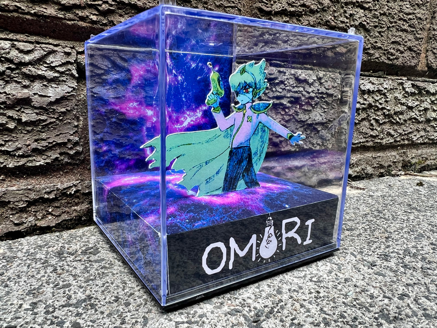 OMORI SPACE BOYFRIEND - 3D Game Cube Diorama