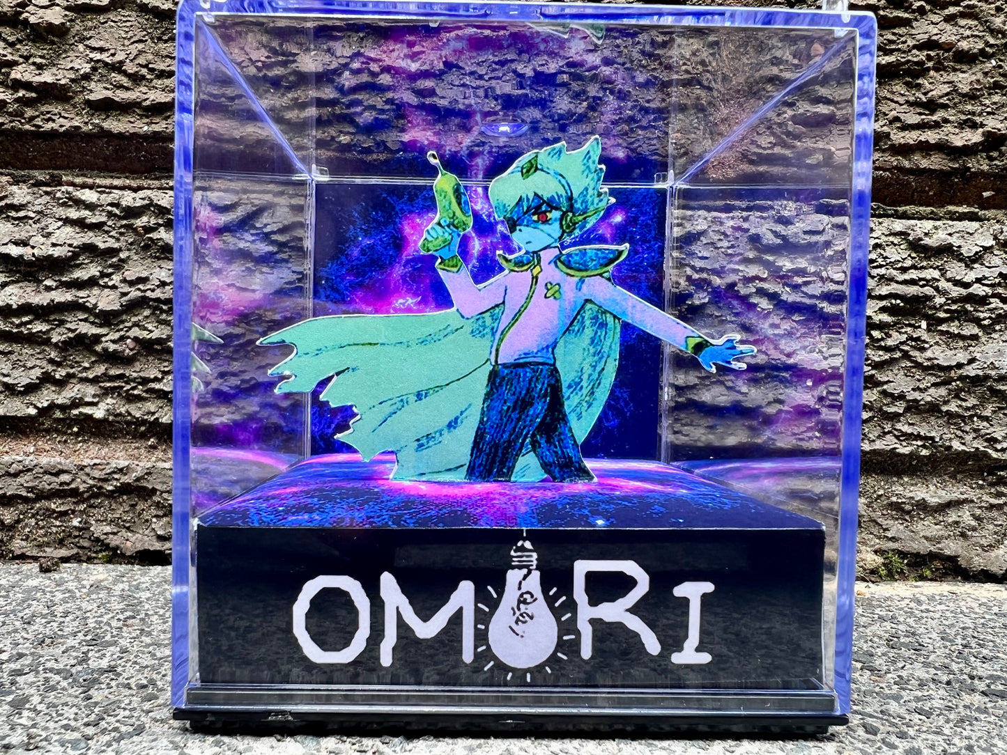 OMORI SPACE BOYFRIEND - 3D Game Cube Diorama