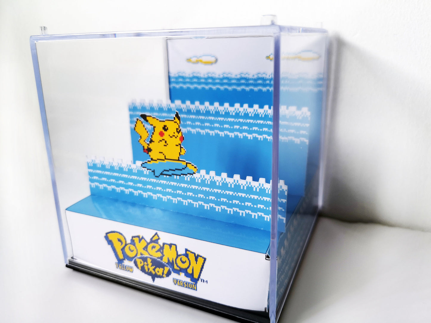 POKEMON SURFING PIKACHU Pokemon Yellow - Game Cube Diorama