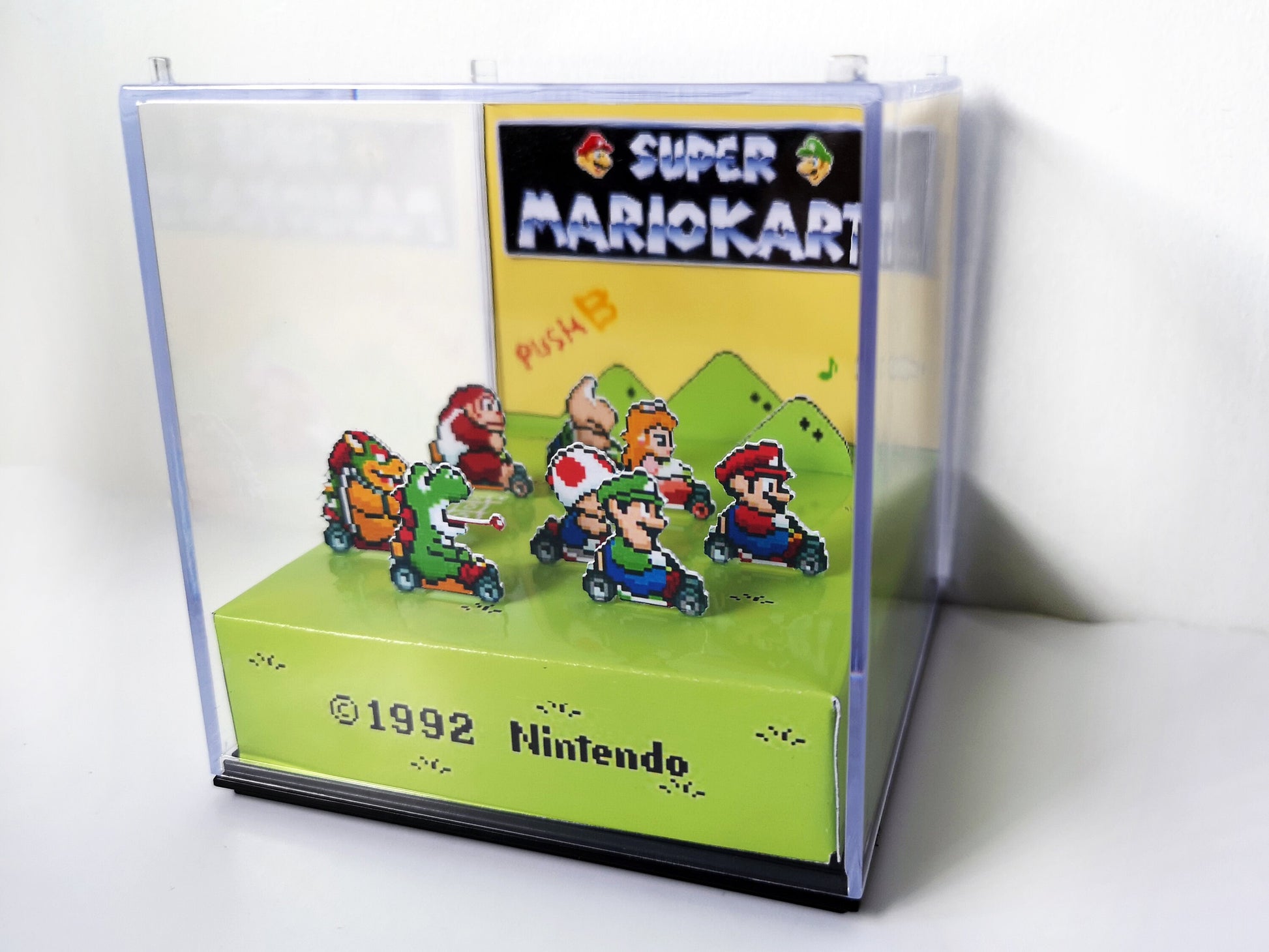 SUPER MARIO KART - Game Cube Diorama – Gamercubes