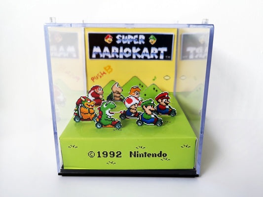 SUPER MARIO KART - Game Cube Diorama