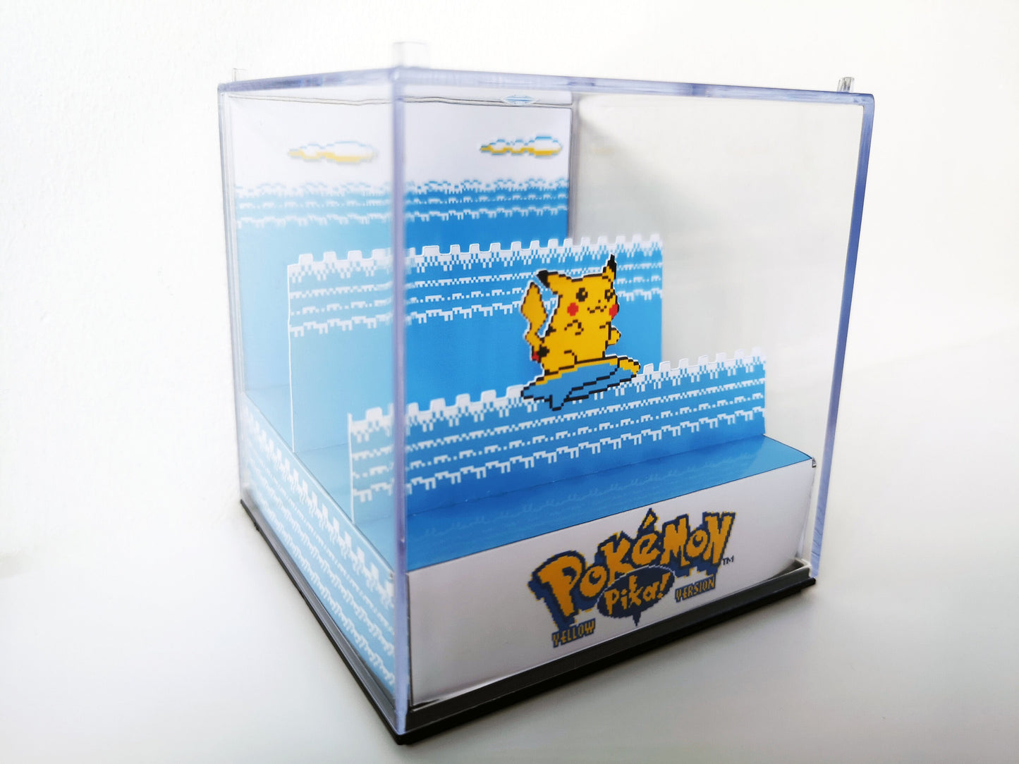 POKEMON SURFING PIKACHU Pokemon Yellow - Game Cube Diorama