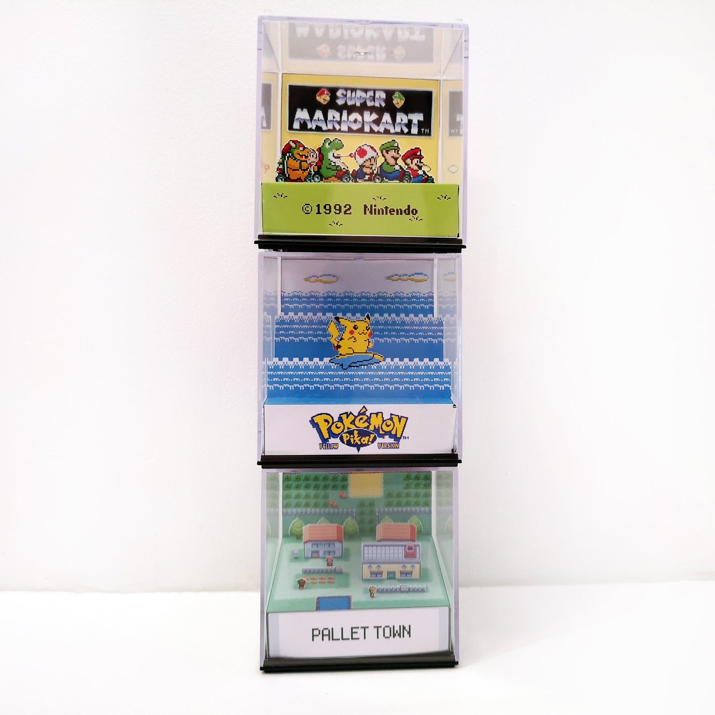 POKEMON PALLET TOWN Fire Red / Leaf Green - Game Cube Diorama