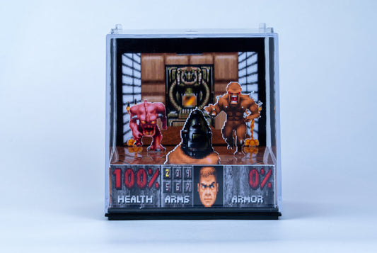 DOOM - Game Cube Diorama