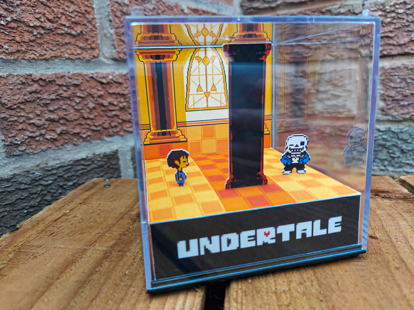 UNDERTALE - Last Corridor - Game Cube Diorama